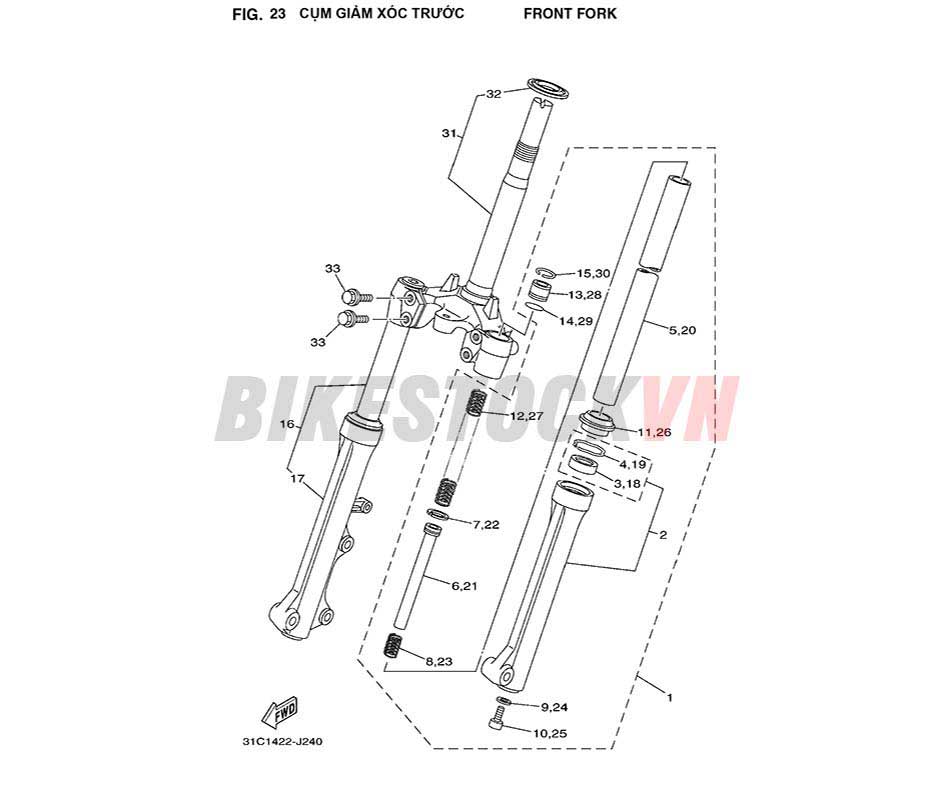 FIG-23_CỤM GIẢM XÓC TRƯỚC